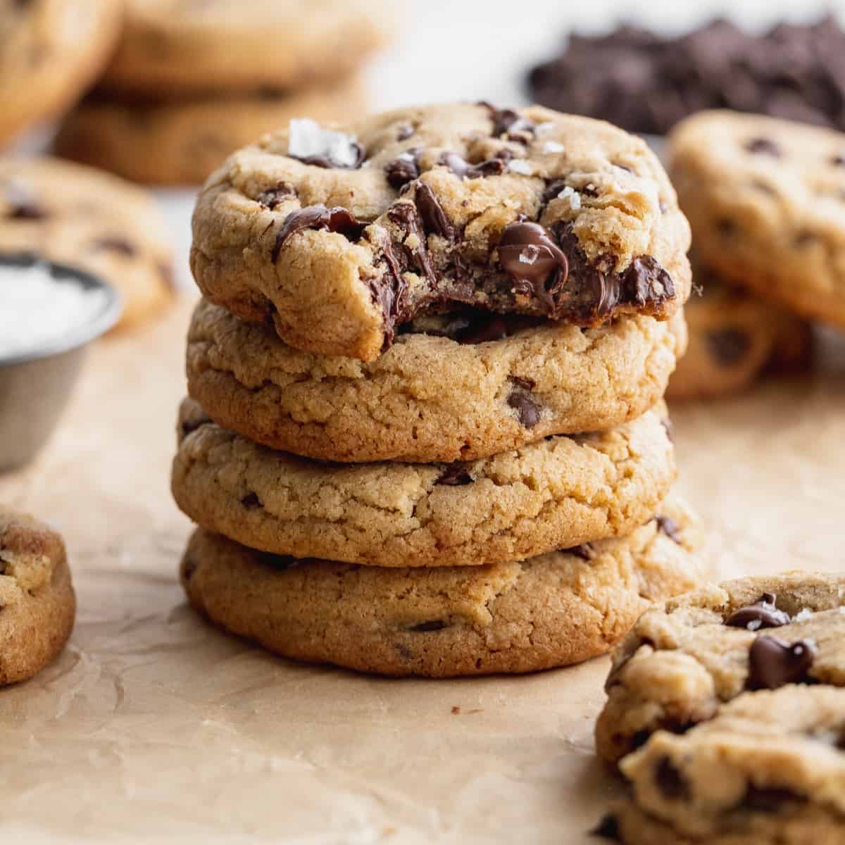 The Best Brown Butter Chocolate Chip Cookies - Stephanie's Sweet Treats