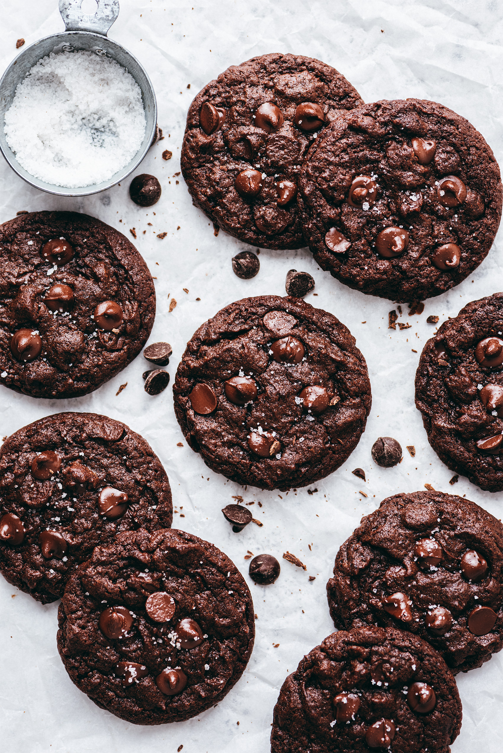 Very Moist All Chocolate Cookies - Lilie Bakery