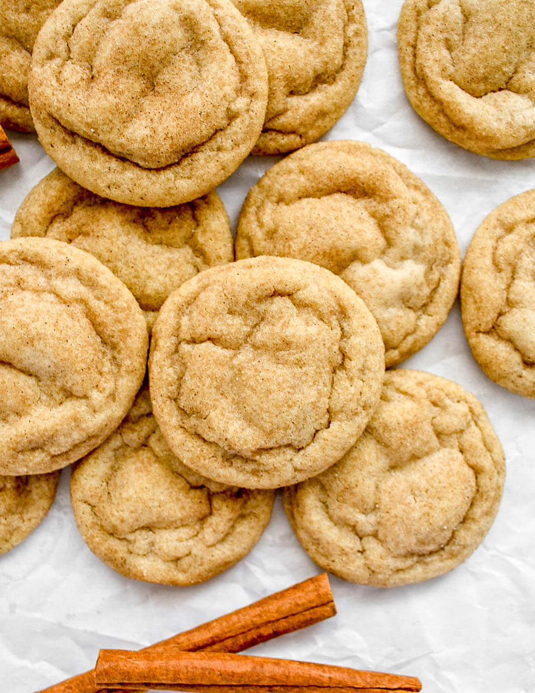 Soft Snickerdoodle Cookies - Herbs & Flour