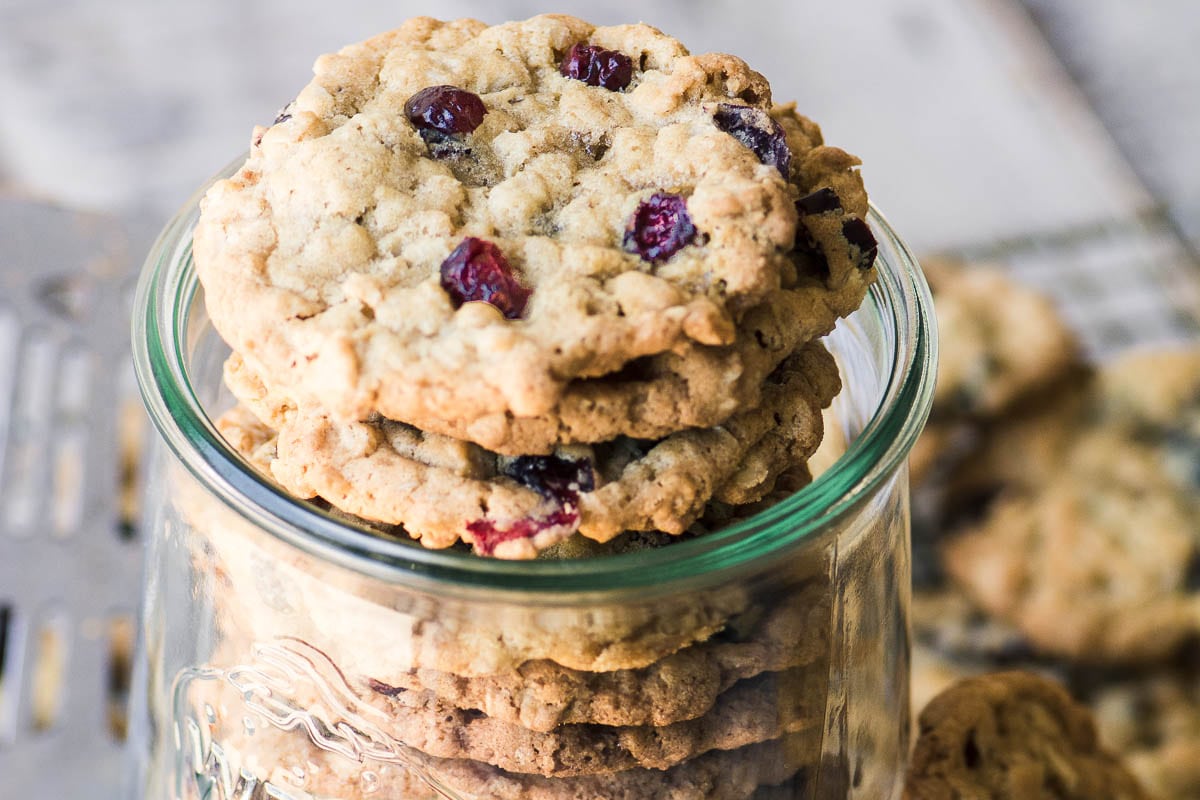 Oatmeal Cranberry Cookies • The View from Great Island