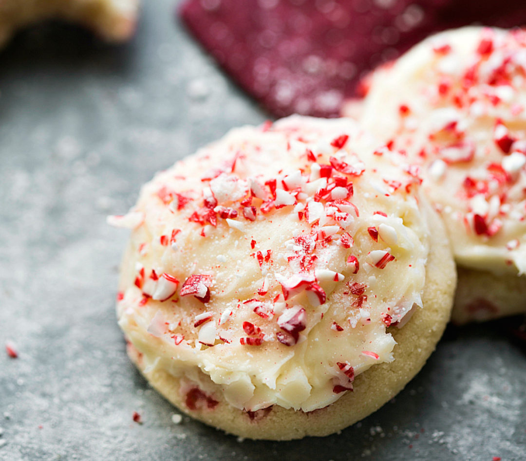 Peppermint Sugar Cookies | A Menu For You